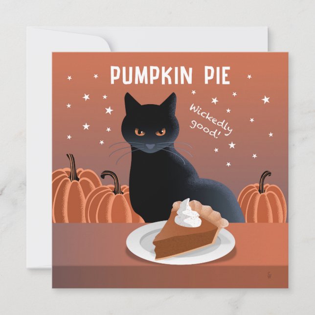 Pumpkin Pie card (Devant)