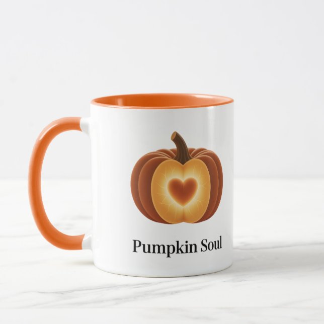 Pumpkin Soul – Autumn Coffee Mug (Gauche)
