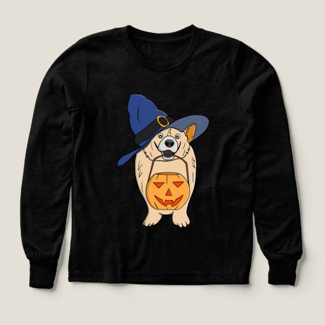 Pumpkin Witch Dog (Motif recto)