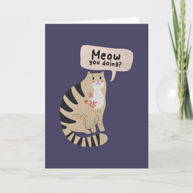 Pun De Chat : Comment Ça Va ? (Devant)