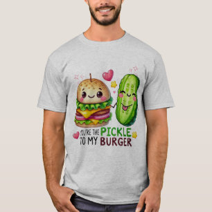 Pun de nourriture amusant T-shirt de Valentine - "