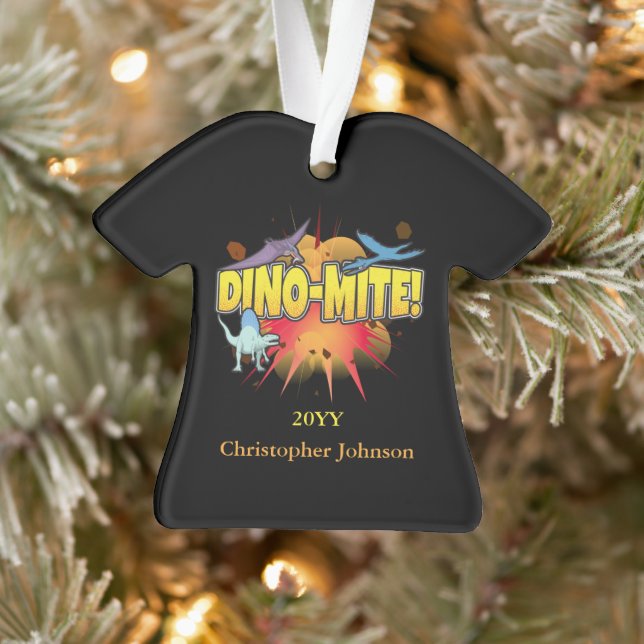Pun Dino-mite Dinosaure Lover Dynamite (Arbre)