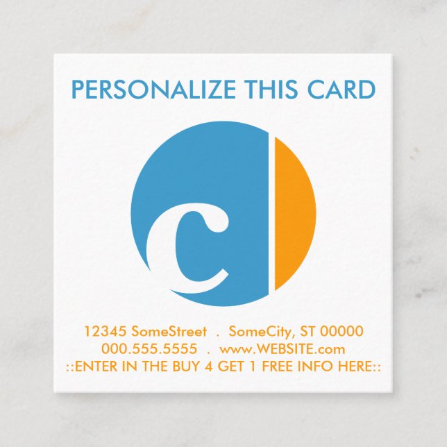 punch de fidélité à l'écrasement des couleurs (Devant)