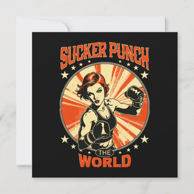 Punch Sucker pour le monde (Devant)