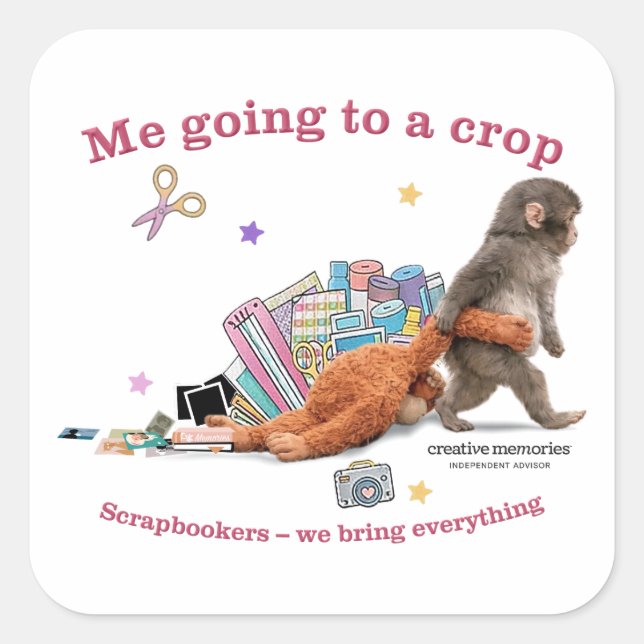 Punch the Monkey 3" Stickers (Devant)