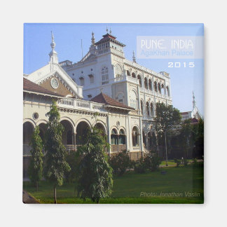 Pune Inde AgaKhan Palace Magnet Changement Année