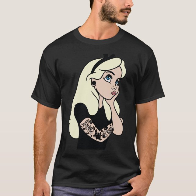 Punk Alice au pays des merveilles T-shirt essentie (Devant)