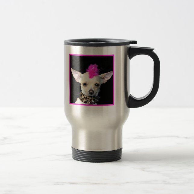 Punk Chihuahua Mug (Droit)