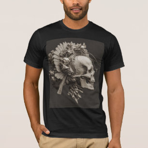 Punk en pratique — T-Shirt Crâne Baroque