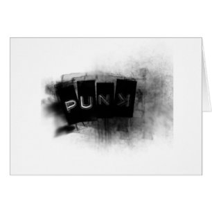 Punk noir et blanc