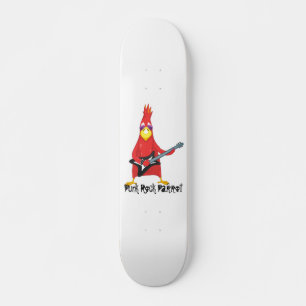 PUNK ROCK PARROT SKATEBOARD DECK