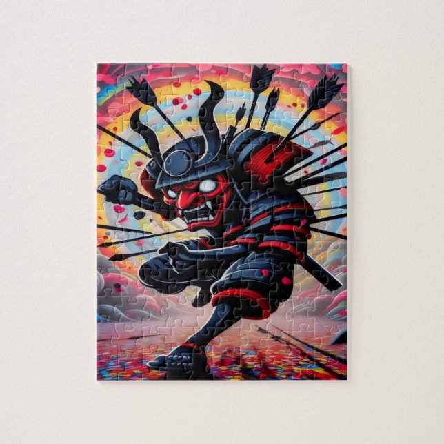 Punk Samurai Jigsaw Puzzle (Vertical)