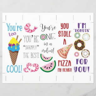Punny Food Les Signets de la Saint Valentin