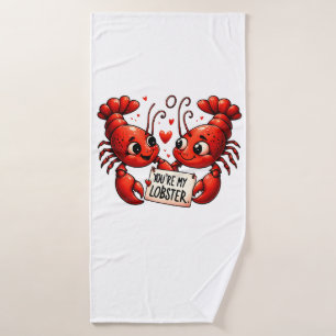 Puns d'amour du homard