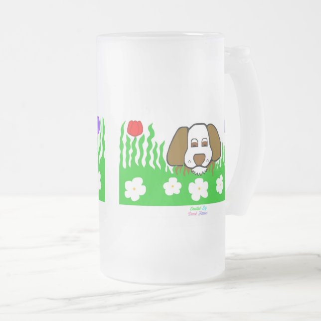 Pup N Jouer Grosse Tasse De Verre Froissé (Devant droit)