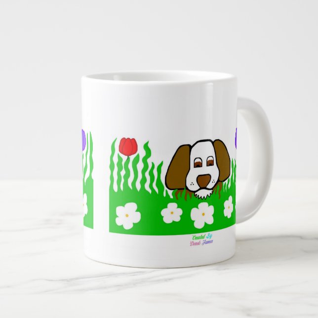 Pup N Jouer Jumbo Mug (Devant droit)