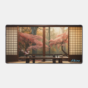 Pupitre japonais personnalisé et poteau de bureau