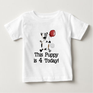 Puppy est 4 Tshirts et cadeaux d'anniversaire