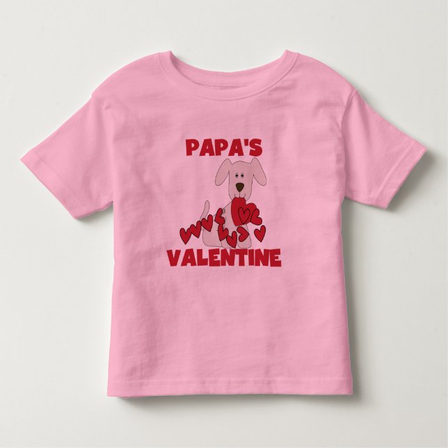 Puppy Papa's Valentine Tshirts and Venin (Devant)
