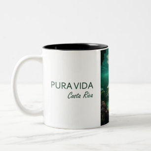 Pura Vida Costa Rica Turtle Café Mug