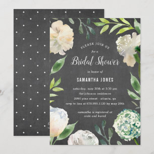 Pure Beauté nuptiale Invitation douche