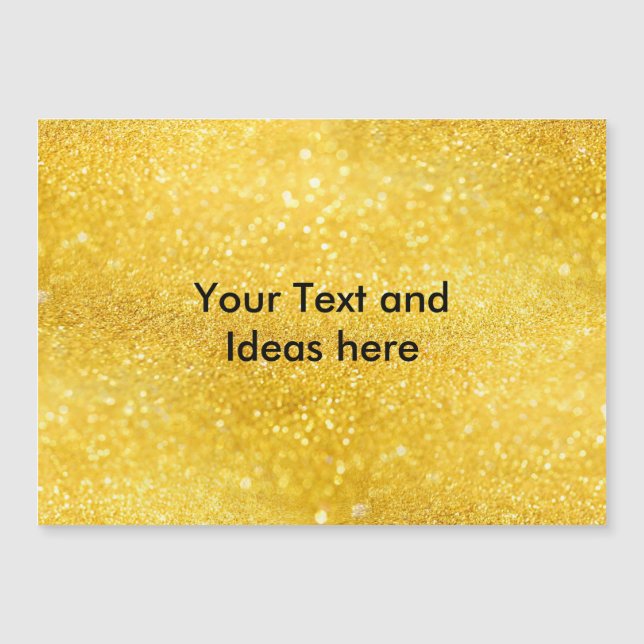PURE GOLD Sparkings Motif + votre texte / idées (Devant)