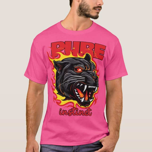 Pure Instinct Panther T-Shirt (Devant)