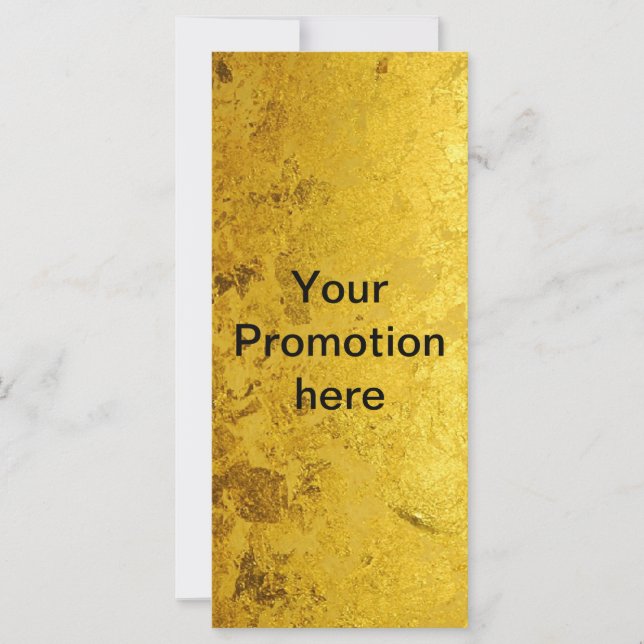 PURE OR motif / feuille d'or + votre texte (Devant)