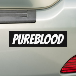 PUREBLOOD CHRISTIAN BUMPER STICKERS