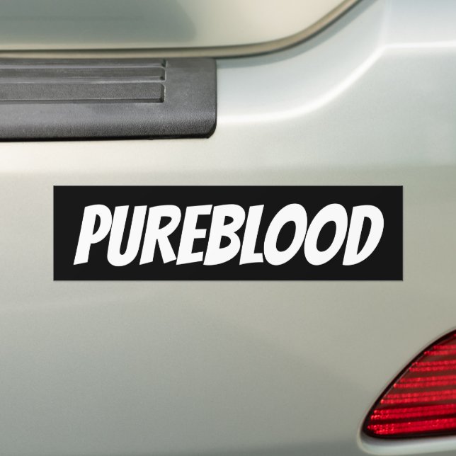 PUREBLOOD CHRISTIAN BUMPER STICKERS (En voiture)
