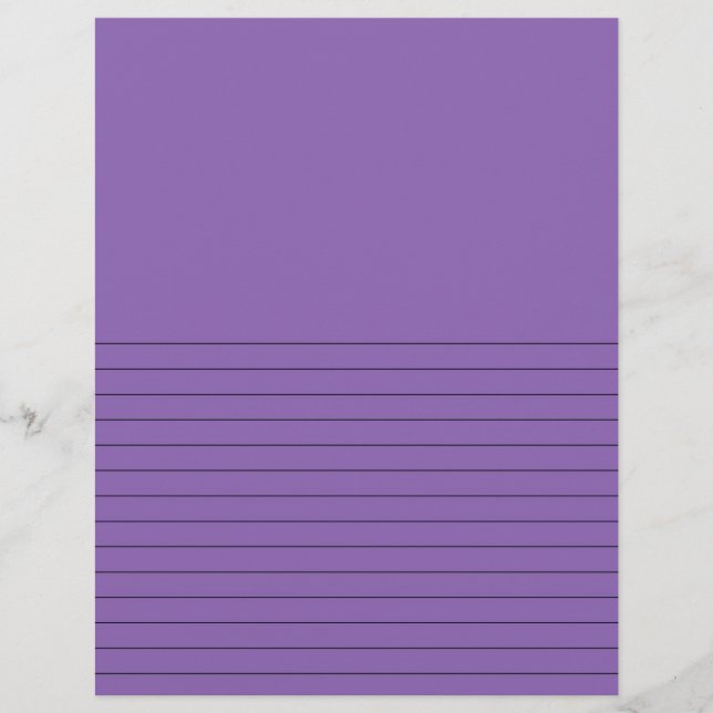 Purple 2714469 Lined Write & Draw (Devant)