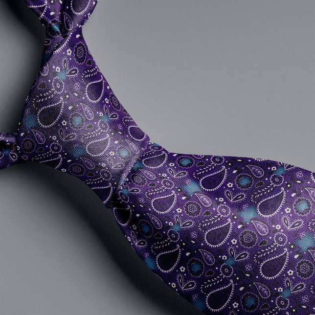 Purple Bandana et Denim Texas Cravate (Créateur téléchargé)