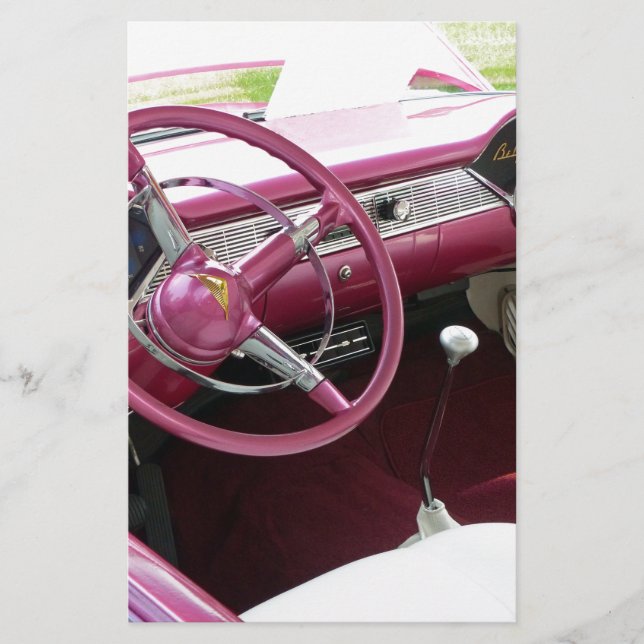 Purple Chevy Bel Air (Devant)