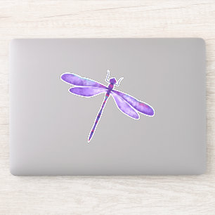 Purple Dragonfly Custom - Sticker en vinyle coupé