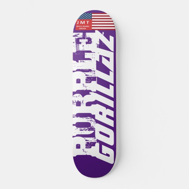 PURPLE GORILLAZ Skateboard (Recto)