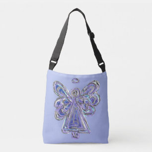Purple Guardian Ange Purse Art Sacs Corps croisés
