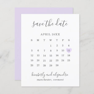 Purple Heart Calender Budget Mariage Enregistrer l