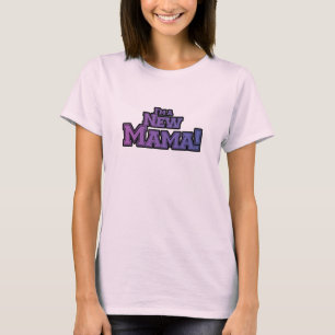 Purple Je suis un nouveau t-shirts et cadeaux Mama