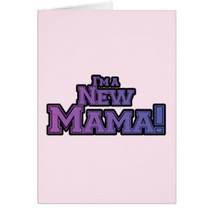 Purple Je suis un nouveau t-shirts et cadeaux Mama