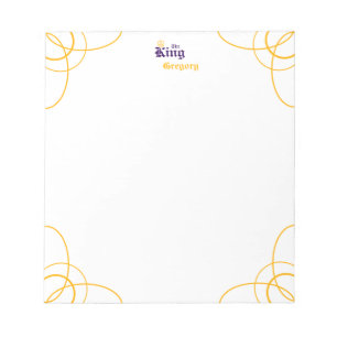 Purple Le Bloc-Notes King