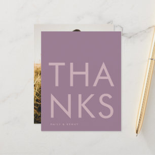 Purple Lilac Moderne Monogramme Gras Mariage