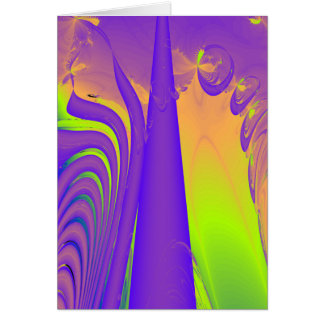 Purple, Lime Green et Orange Fractal Design.
