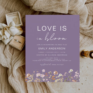 Purple Love est dans Bloom Fleur sauvage Fête des 