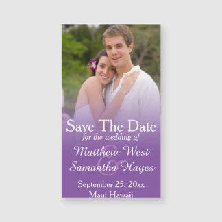 Purple Mist Photo Wedding Enregistrer La Date