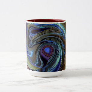 Purple N Gold Dream Catcher Mug Abstrait