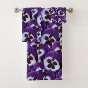 Purple Pansy Bouquet,