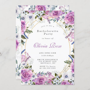 Purple Peony Anemone Bachelorette