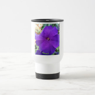 Purple Petunia Travel Mug