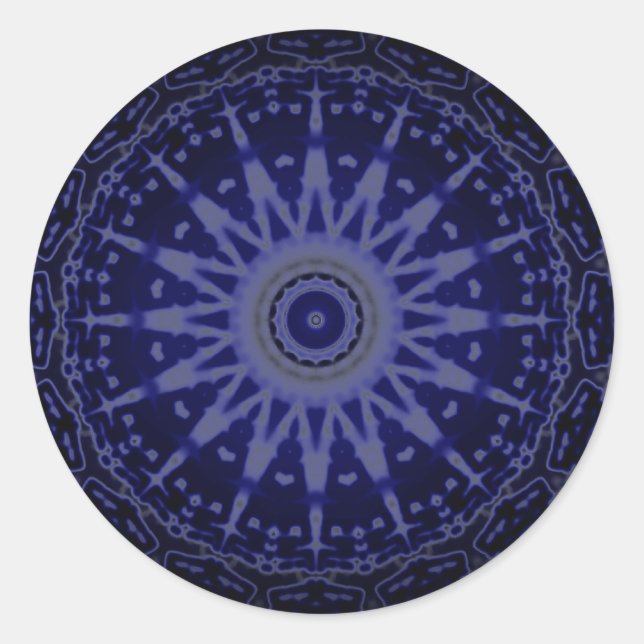 Purple Points Design Stickers (Devant)