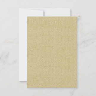 Purple Rustique Vintage Burlap Mariage Cartes RSVP